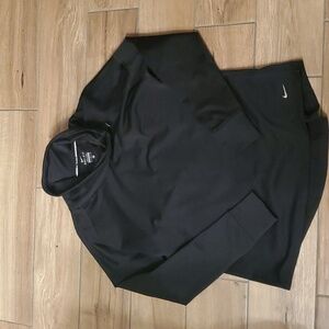 Nike Running cowlneck sweatshirt size medium black. Excellent condition!